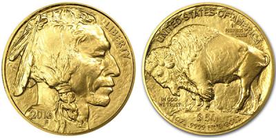 картинка 50 долларов, США. Американский Бизон, 2006-2023 гг. Au 31.1 г. от магазина Одежда+