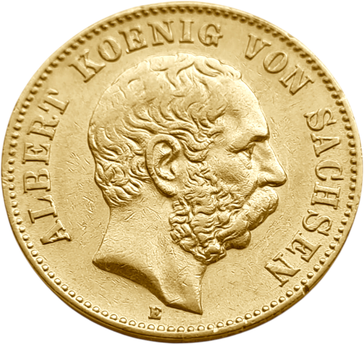 картинка Саксония. 20 Марок 1876 г. Золото. 7.965 г*0.900 0.2305 oz. от магазина Одежда+