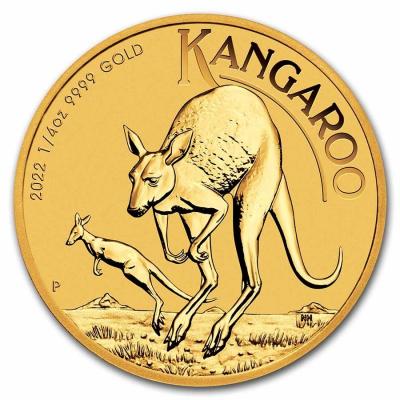 картинка 25 долларов, Кенгуру. 2022 г. Au 7.78 от магазина Одежда+